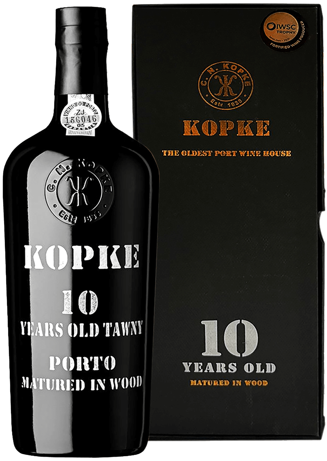 цена Kopke 10 y.o. Tawny Porto (gift box)