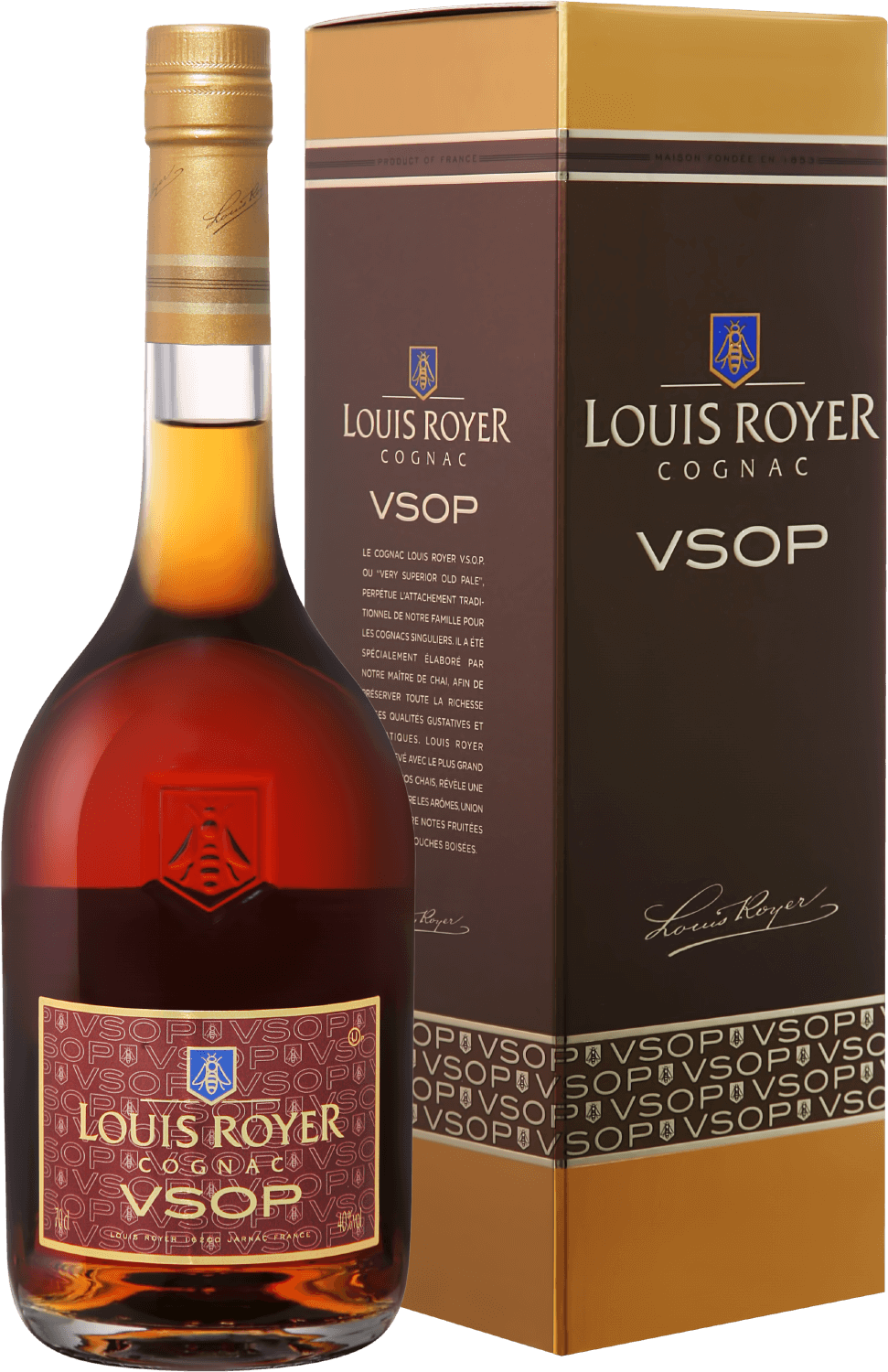 louis royer cognac grande champagne extra gift box Louis Royer Cognac VSOP Kosher (gift box)
