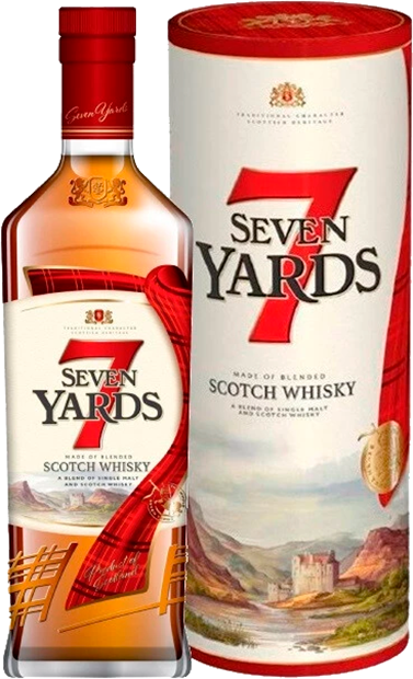 Seven Yards 3 Years Blended Malt Whiskey (gift box)