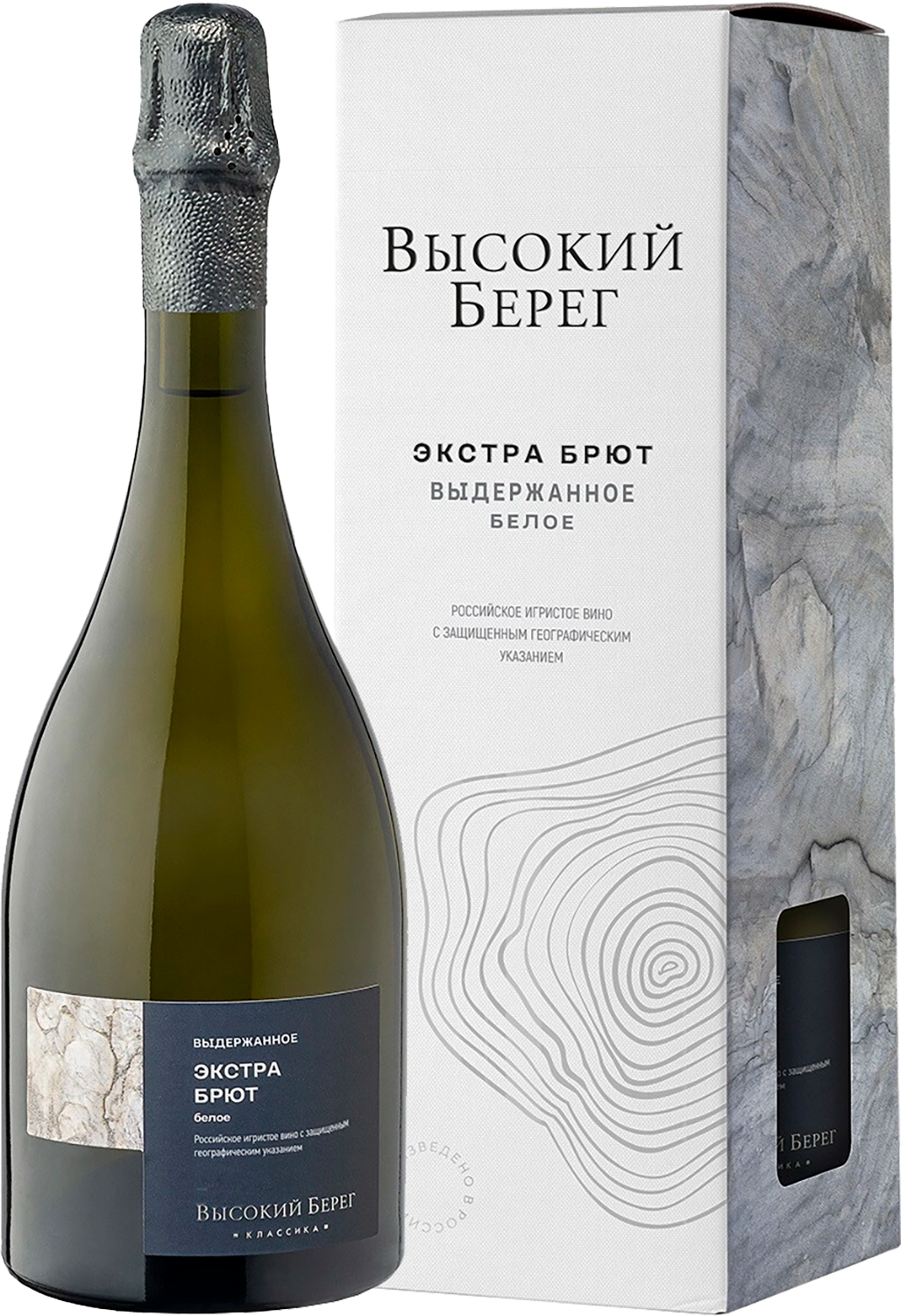 Vysokij Bereg Classica White Extra Brut Kuban' Kuban-Vino (gift box)