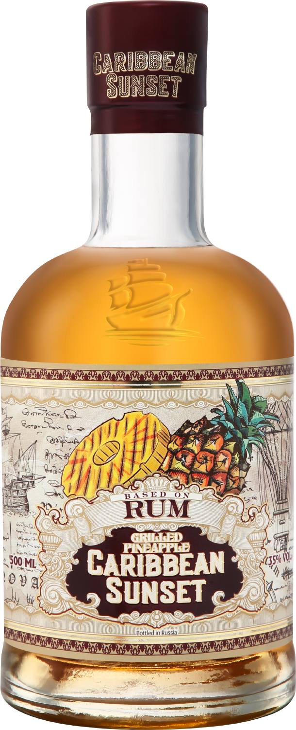 Кариббеан Сансет Гриллед Пайнэппл 0.5&nbsp;л