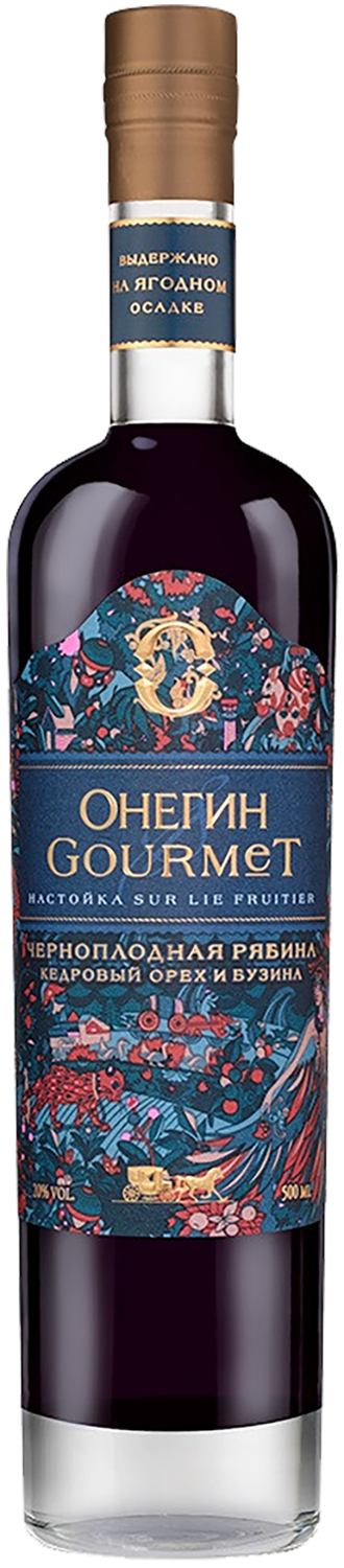 Онегин Гурмэ Черноплодная Рябина, Кедровый Орех и Бузина 0.5&nbsp;л