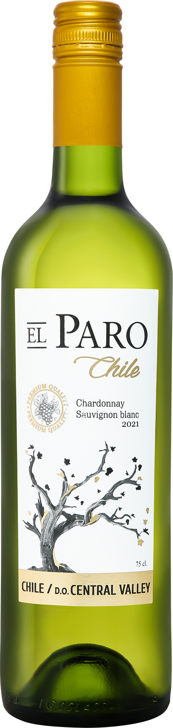 El Paro Chardonnay Sauvignon Blanc Central Valley DO Vina del Pedregal