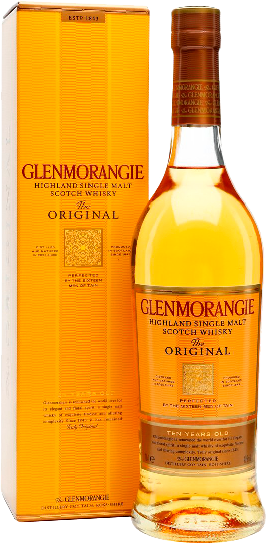 Glenmorangie The Original 10 y.o. single malt scotch whisky (gift box)