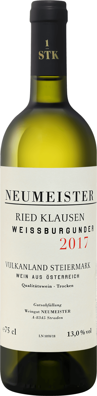 Weissburgunder Ried Klausen Vulkanland Steiermark DAC Neumeister