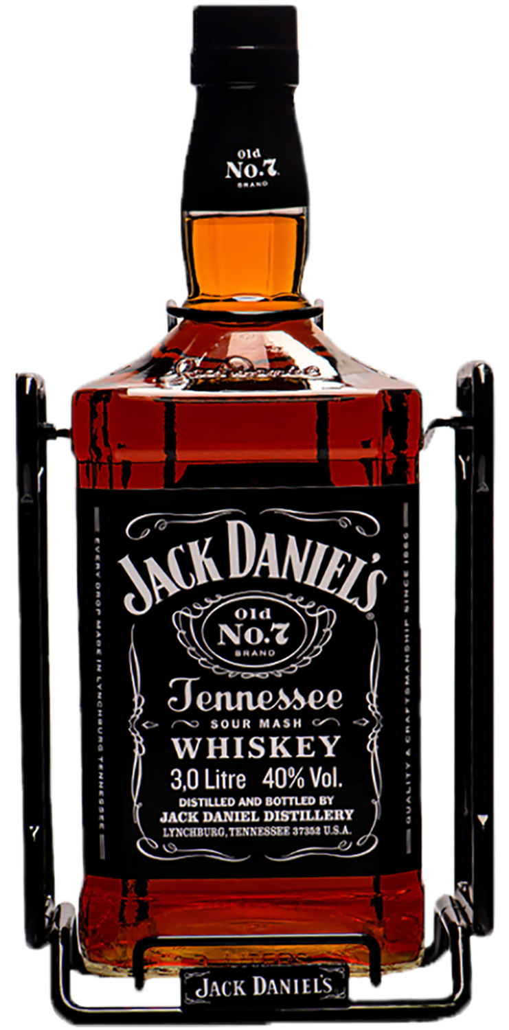 Jack Daniel's Tennessee Whiskey (gift box with 2 glasses) drappier andquot grande sendreeandquot gift box with 2 glasses