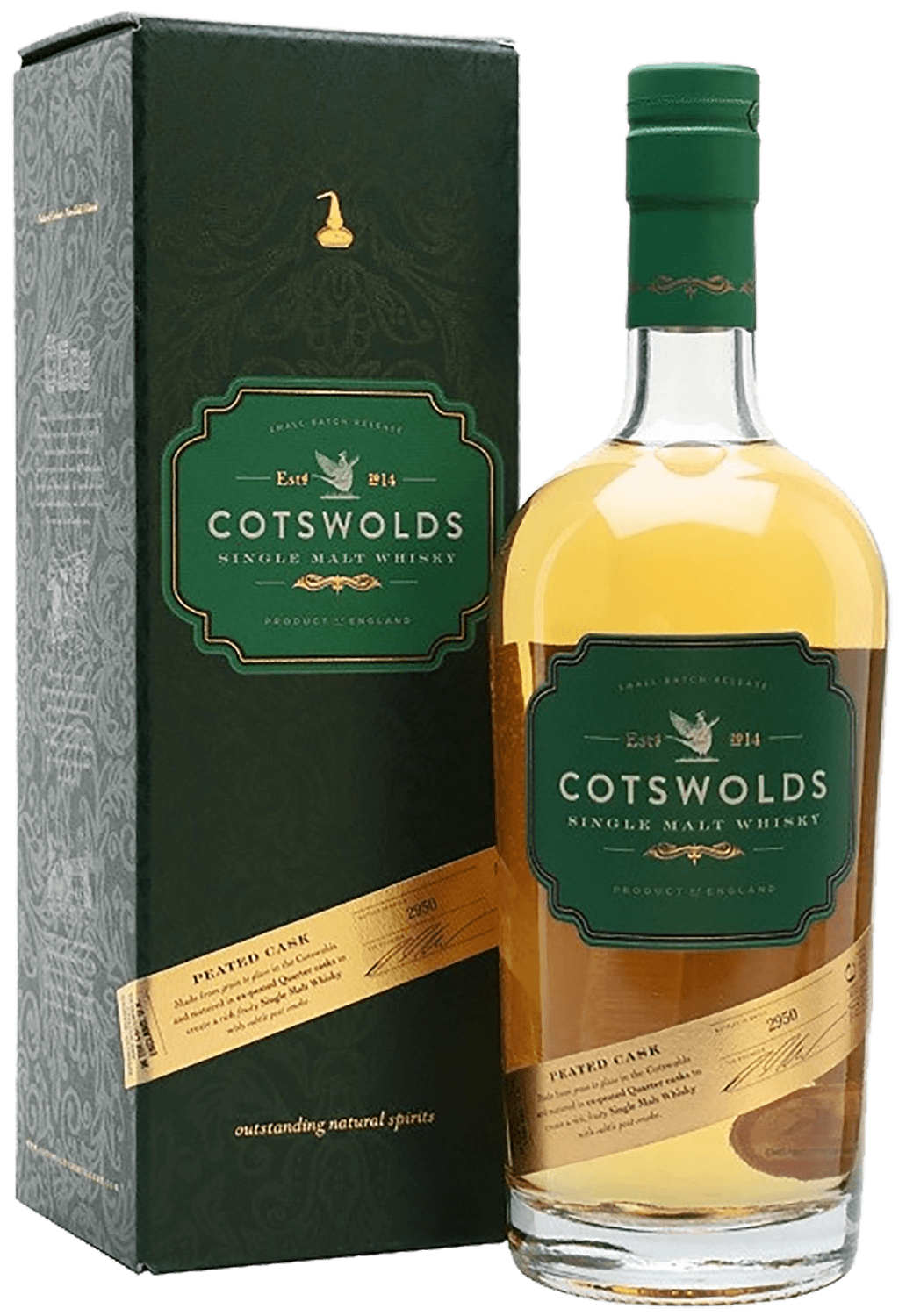 Cotswolds Peated Cask Single Malt Whisky nikka yoichi single malt non peated gift box