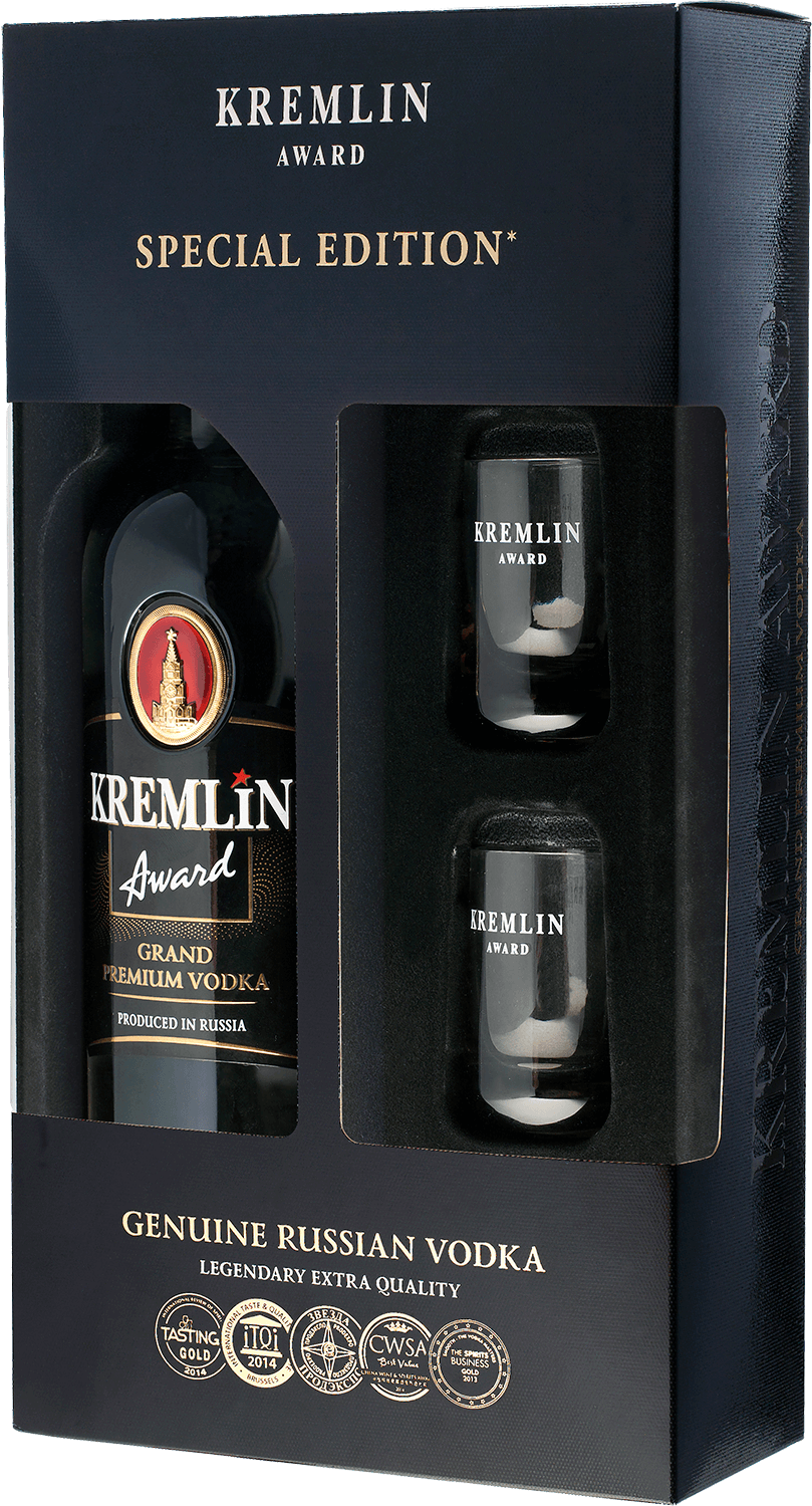 KREMLIN AWARD Grand Premium Vodka (gift box)