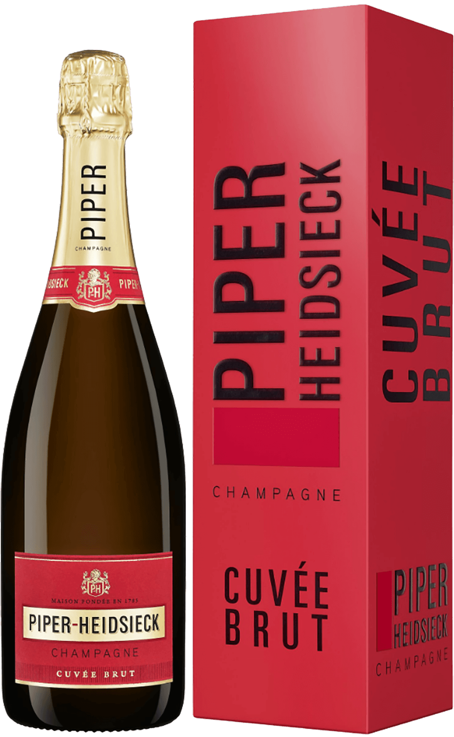 Piper-Heidsieck Brut Champagne AOC (gift box) brut nature champagne aoc louis roederer gift box