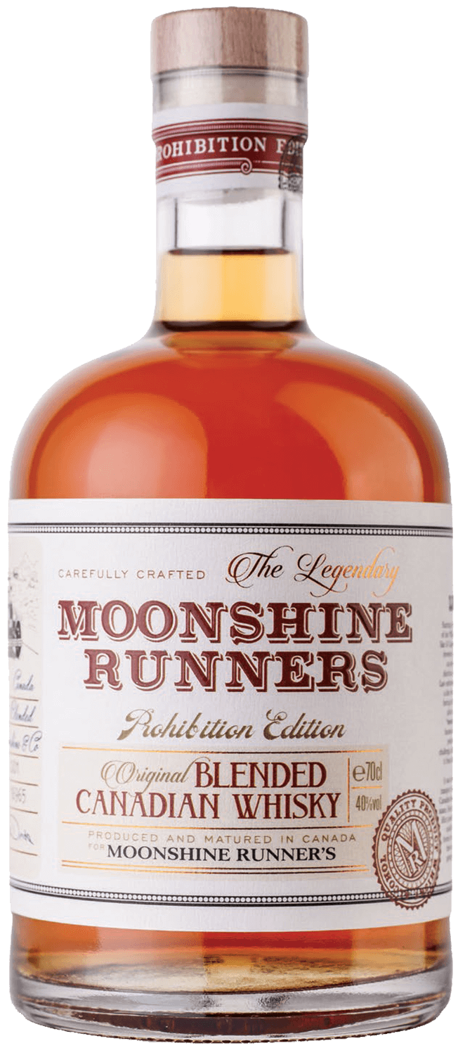 Виски Moonshine Runners Canadian Blended Whisky 0.7 л (Муншайн Раннерс  купажированный канадский виски), купить в магазине в Иркутске - цена, отзывы