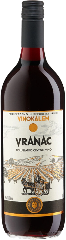 Vranac Red Semi Sweet Vino Kalem