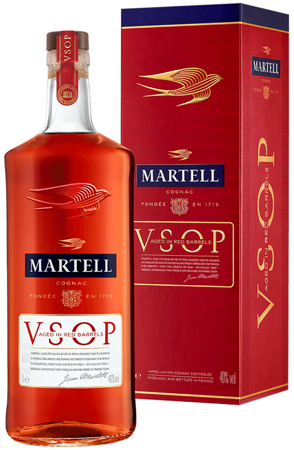 Martell VSOP Aged in Red Barrels (gift box)