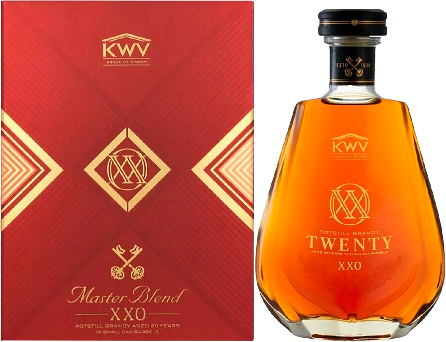 КВВ 20 лет в подарочной упаковке 0.75&nbsp;л