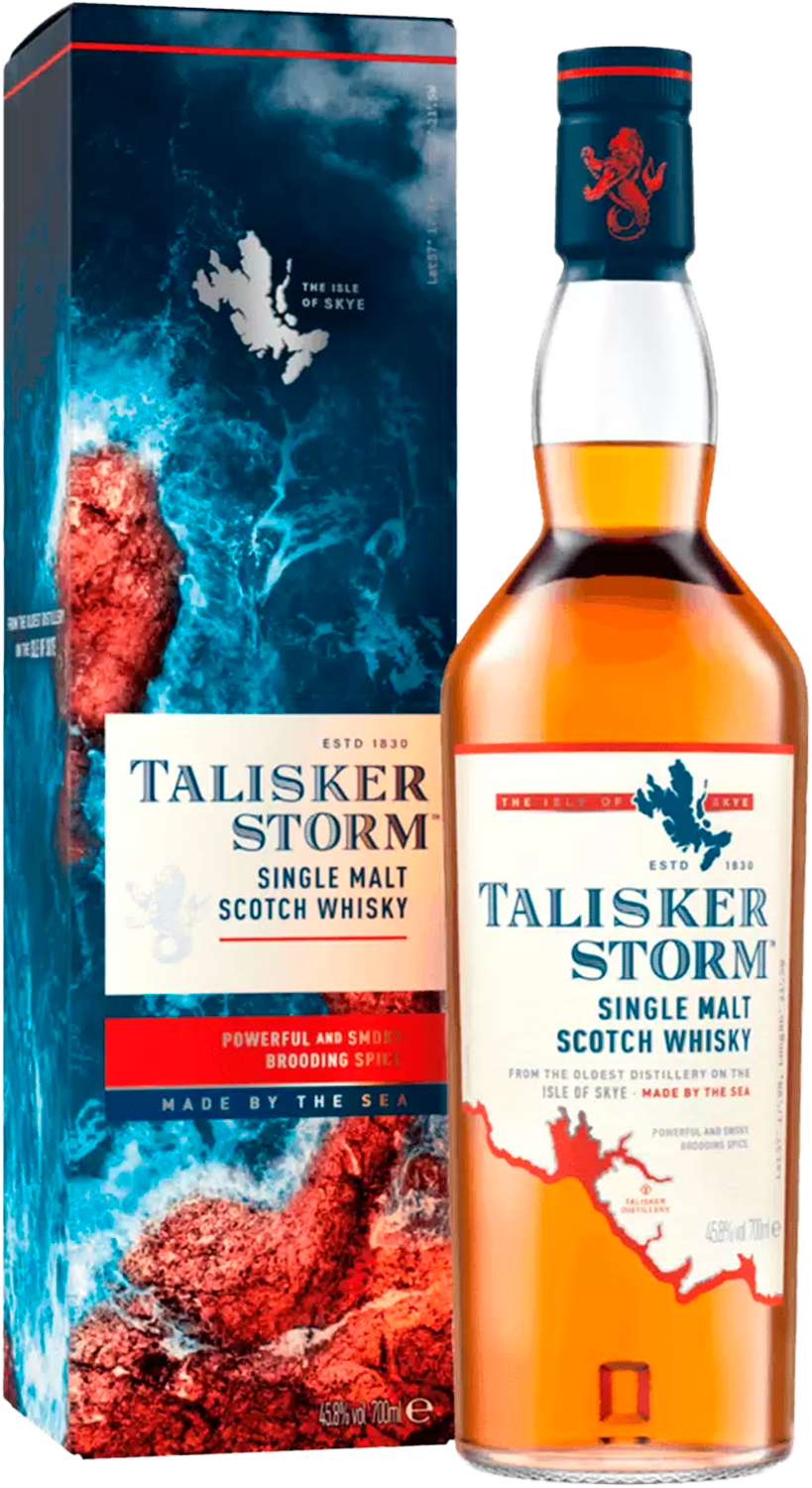 Talisker Storm Isle of Skye Single Malt Scotch Whisky (gift box)