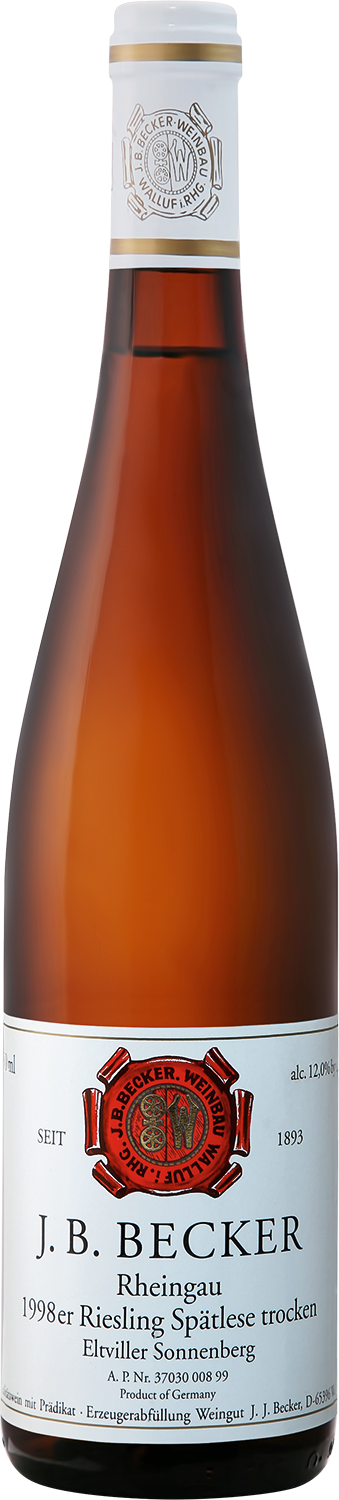 Рислинг Эльтвиллер Зонненберг Шпетлезе Трокен Рейнгау Дж.Б.Беккер 1998 0.75&nbsp;л