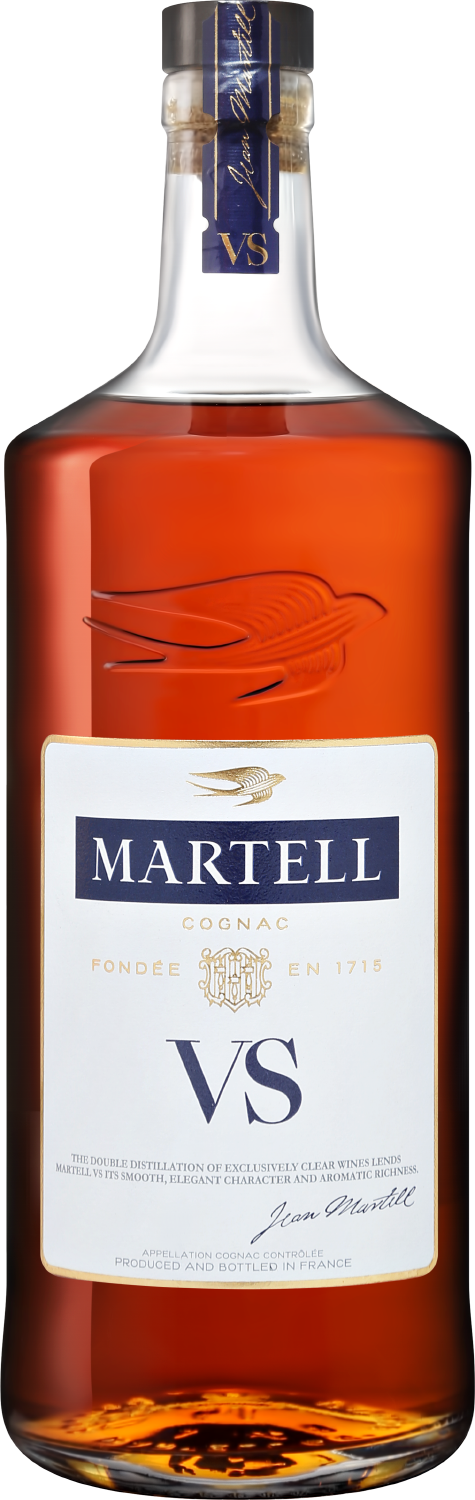 Martell VS martell single distillery vs gift box
