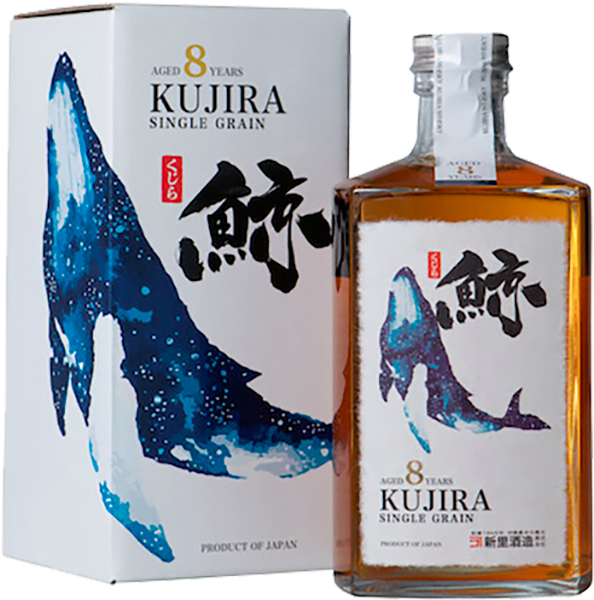 Виски Kujira Sherry & Bourbon Casks Single Grain Japanese Whisky 8 y.o. (gift box), 0.5 л