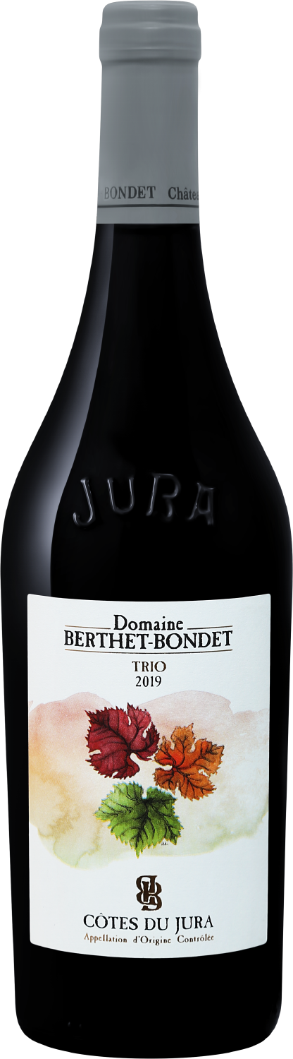 Trio Cotes du Jura AOC Domaine Berthet-Bondet