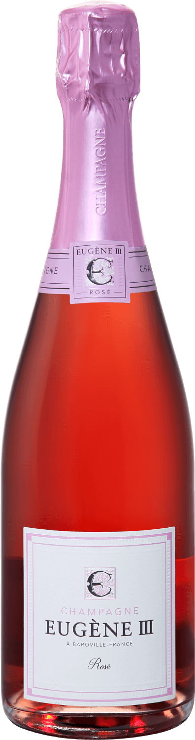 Eugene III Rosé Brut Champagne АOC Coopérative Vinicole de la Région de Baroville barfontarc rosé de saignée champagne aoc coopérative vinicole de la région de baroville