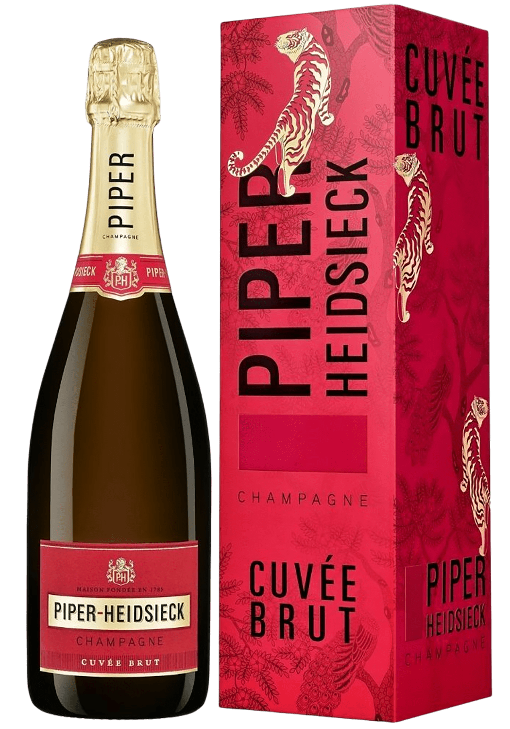 Piper-Heidsieck Year of the Tiger Brut Champagne AOC (gift box) piper heidsieck brut champagne aoc
