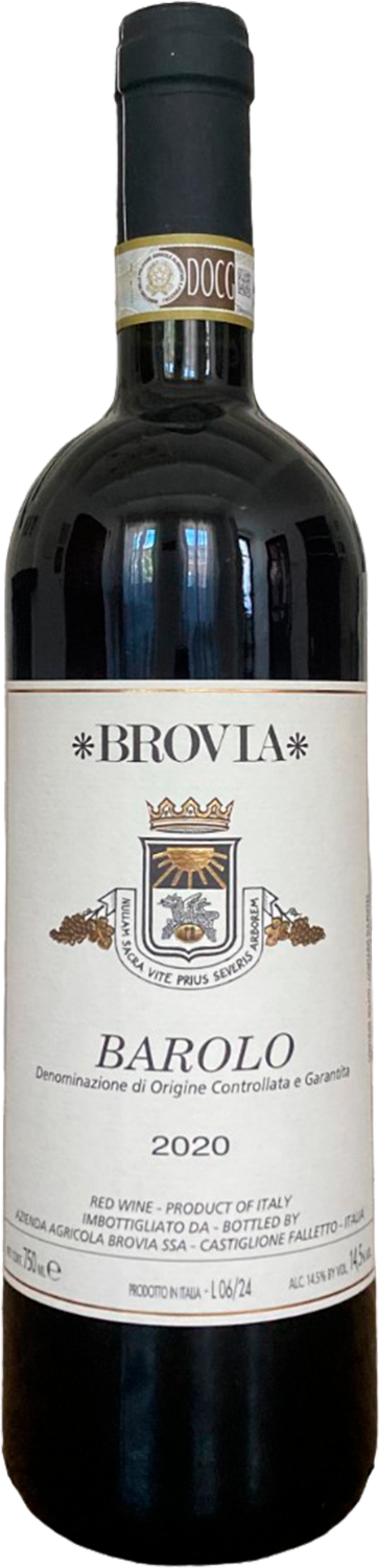 Бароло DOCG Бровиа 2020 0.75&nbsp;л