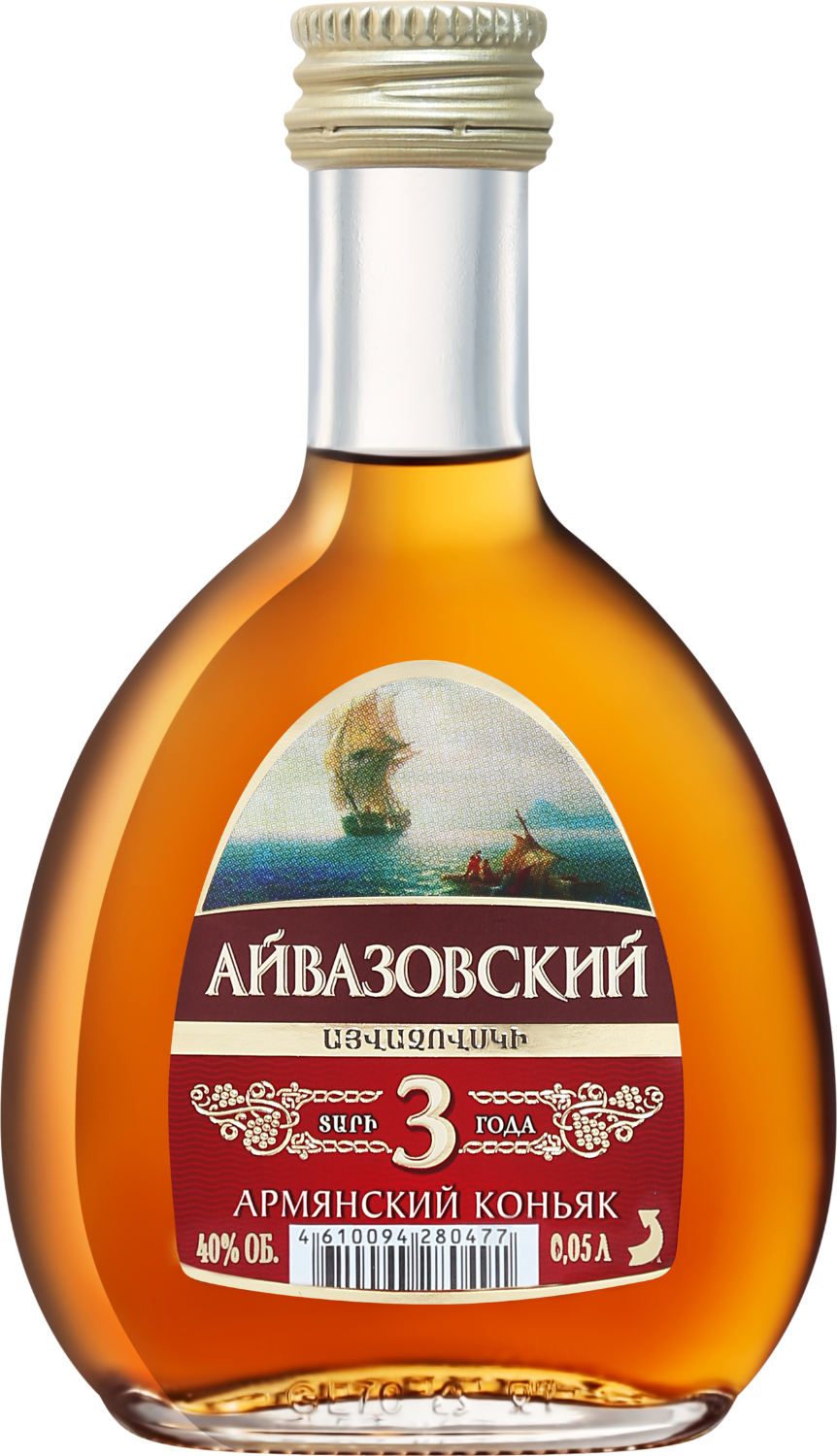 Aivazovsky Armenian Brandy 3 Y.O.