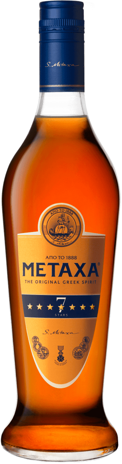 metaxa 7 stars gift box with two glasses Metaxa 7 stars