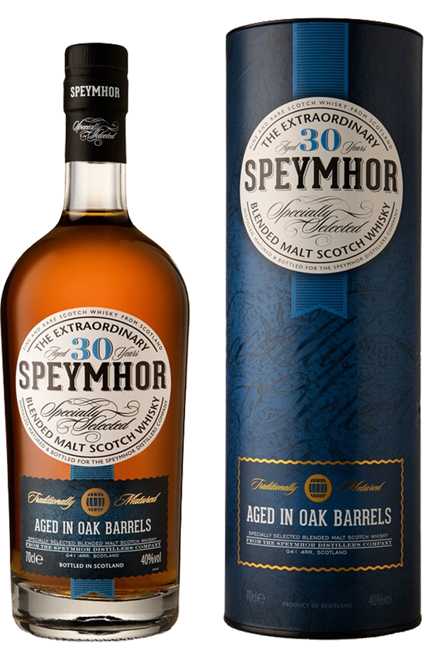 Speymhor 30 y.o. Single Malt Scotch Whisky (gift box)