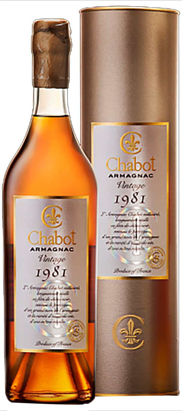 Шабо 1981 в подарочной упаковке 1981 0.7&nbsp;л