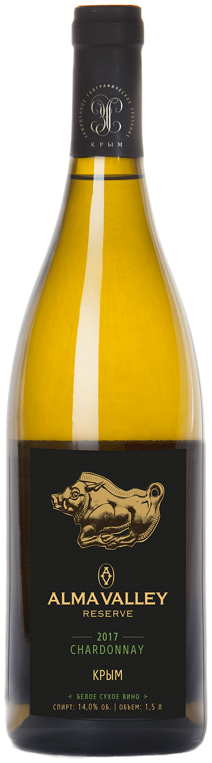 Шардоне Резерв Крым ЗГУ Альма Валлей 1.5&nbsp;л