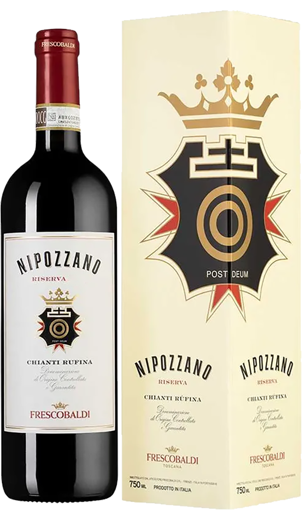 Нипоццано Кьянти Руфина DOCG Ризерва Фрескобальди в подарочной упаковке 2018 0.75&nbsp;л