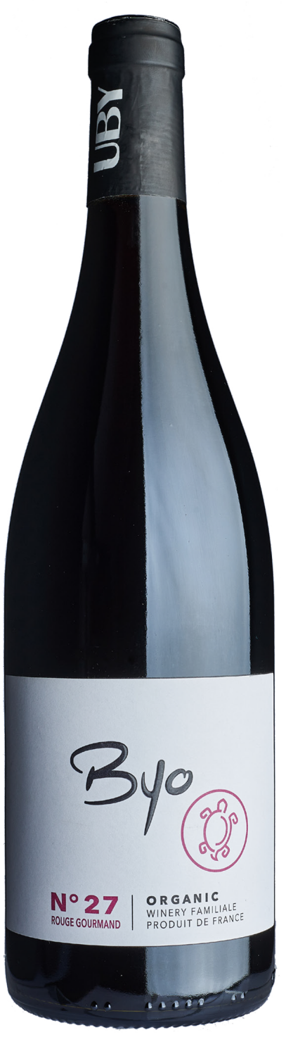 Био №27 Руж Кот де Гасконь IGP Домен Юби 0.75&nbsp;л