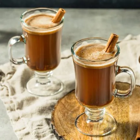 Hot buttered rum