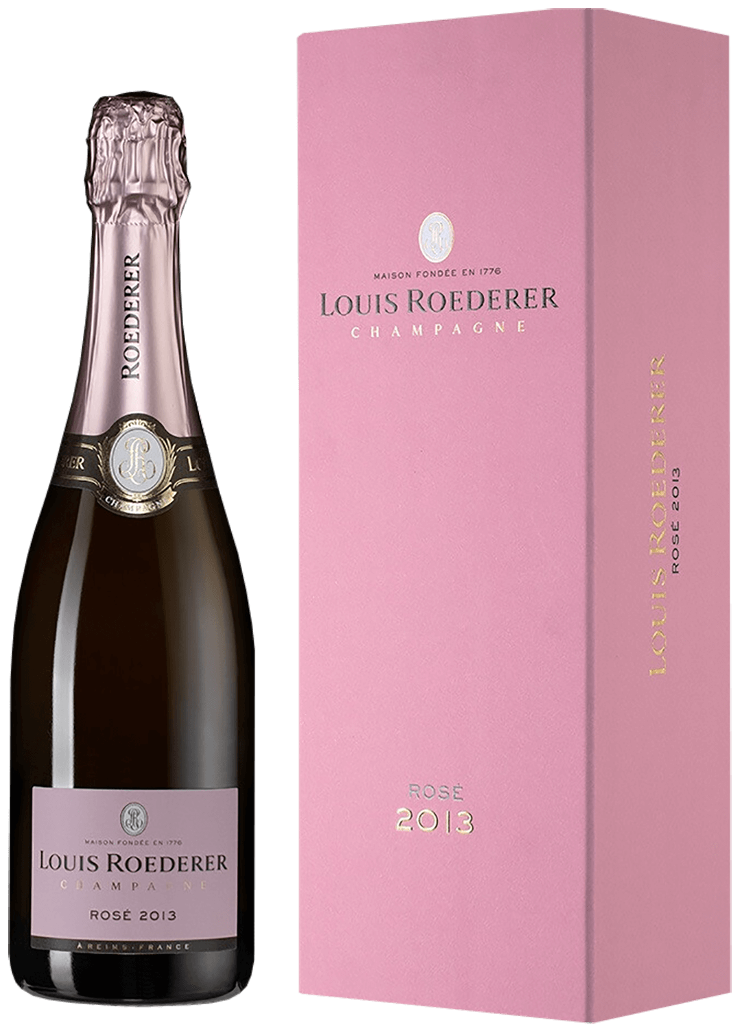 Brut Rose Champagne AOC Louis Roederer (gift box) g h mumm grand cordon rose champagne aoc brut gift box