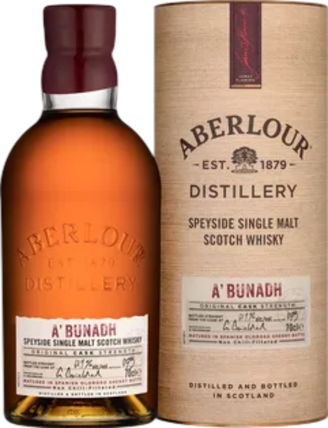 Aberlour A'bunadh Speyside Single Malt Scotch Whisky (gift box)