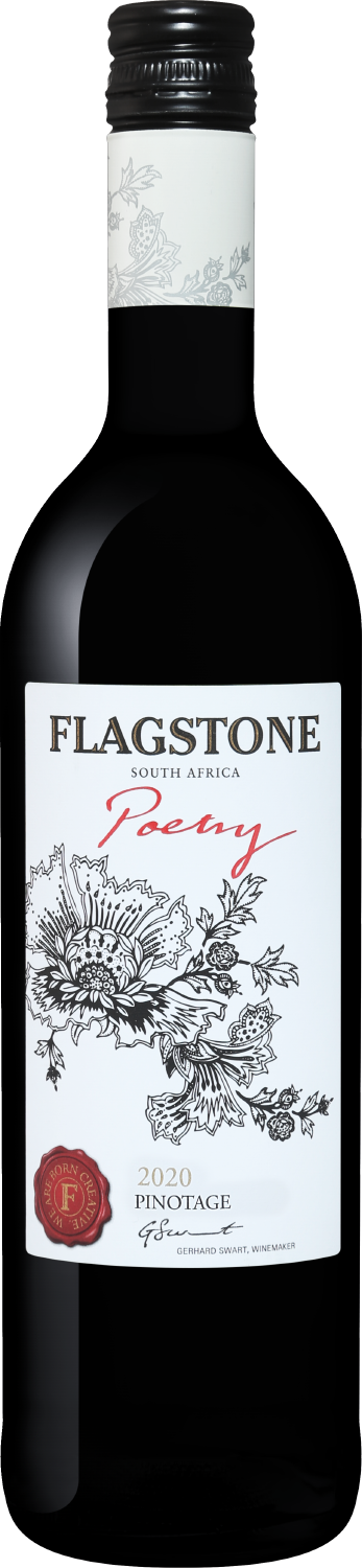 Poetry Pinotage Western Cape WO Flagstone jabulani pinotage western cape wo home of origin wine