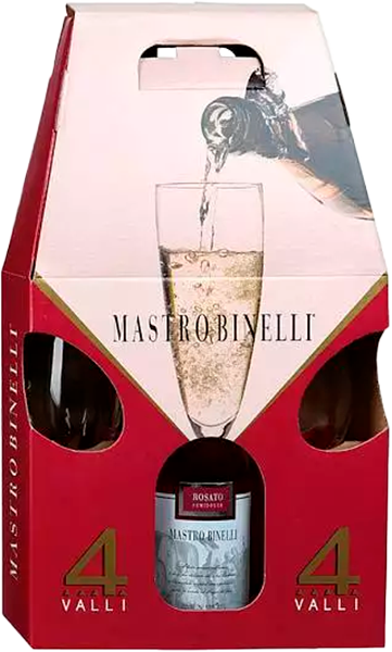 Mastro Binelli Premium Rosato (gift box+2 glasses)