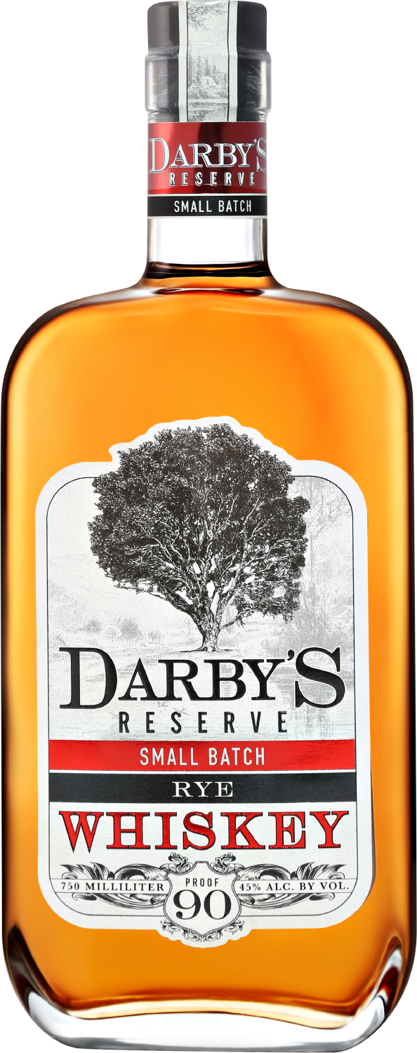 Darby`s Reserve Small Batch Rye Whiskey lambay small batch blend irish whiskey 4 y o
