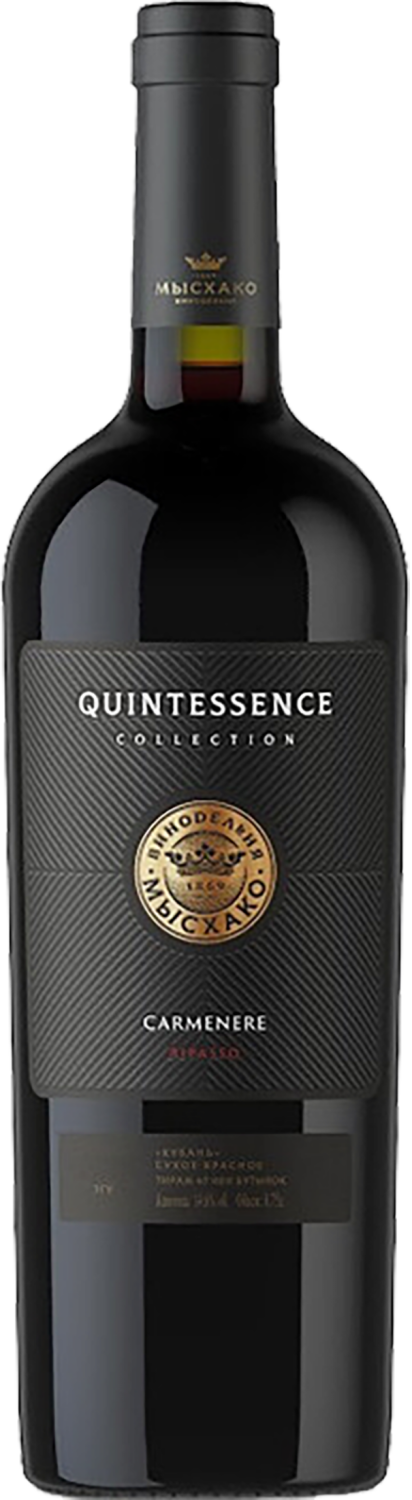 Квинтэссенция Карменер Кубань. Новороссийск ЗГУ Мысхако 0.75&nbsp;л