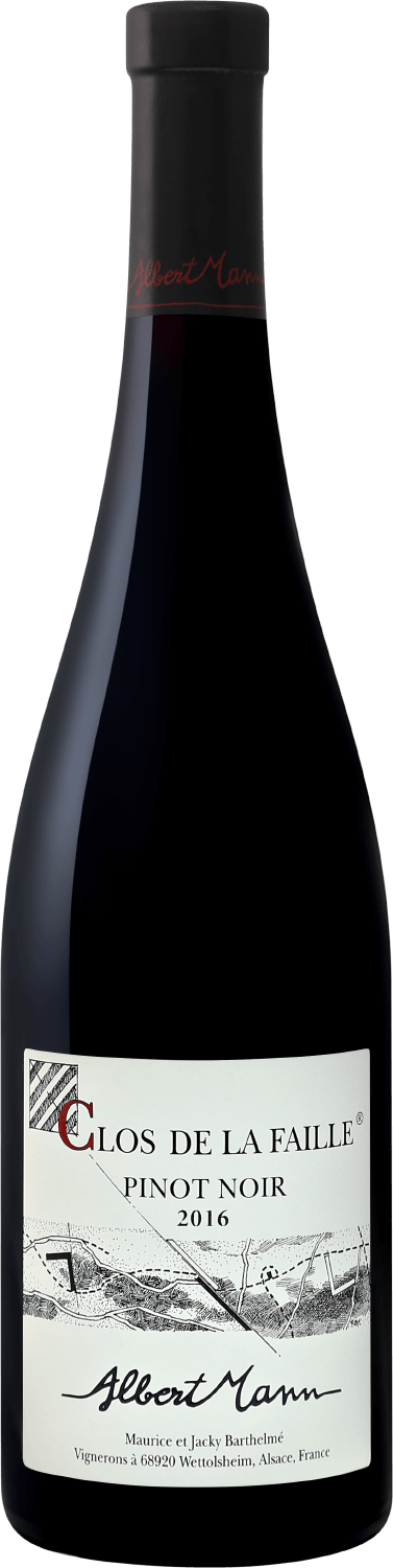 Pinot Noir Clos De La Faille Alsace AOC Domaine Albert Mann gewurztraminer vendanges tardives altenbourg alsace aoc domaine albert mann
