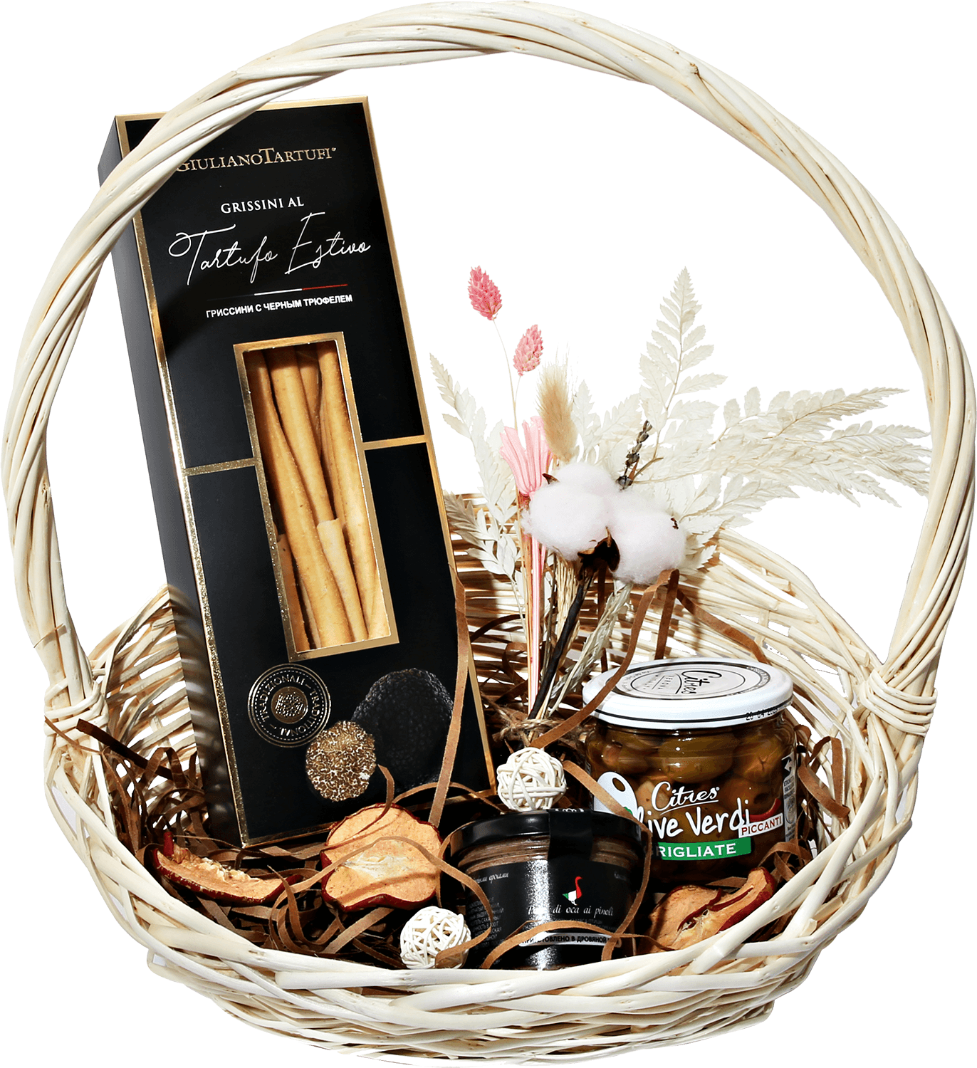 Корзина Трюфельная фиеста (идеально для красного вина) S