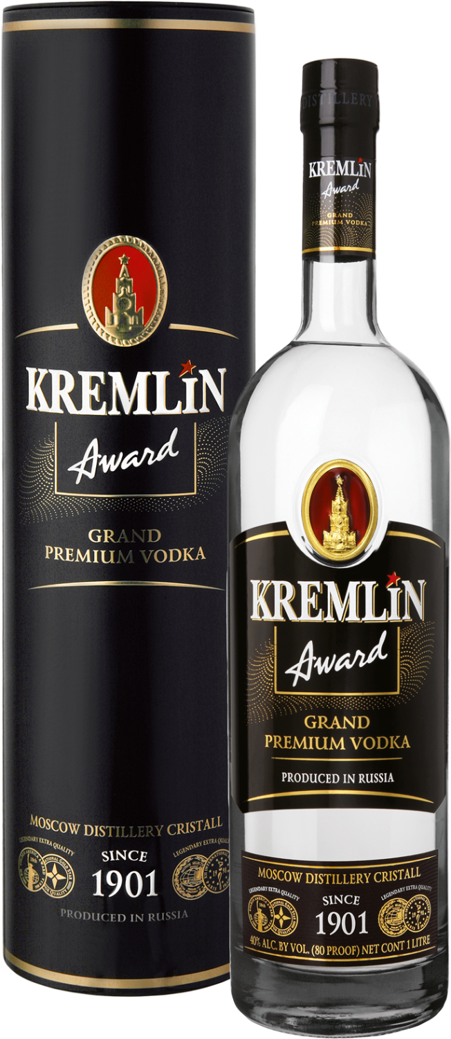 KREMLIN AWARD Grand Premium Vodka (gift box)