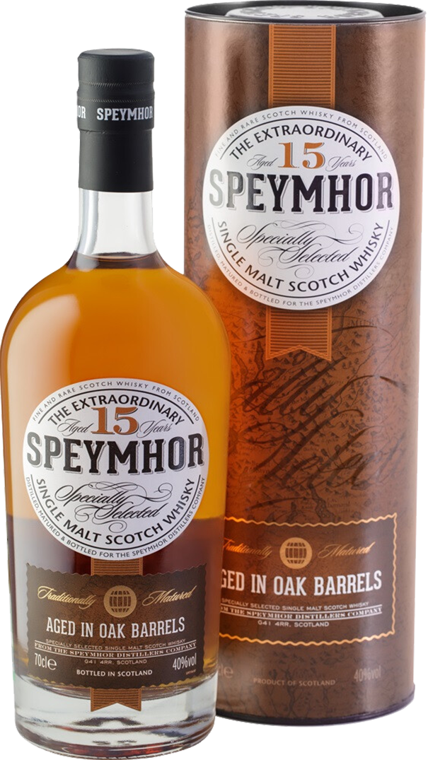 Speymhor 15 y.o. Single Malt Scotch Whisky (gift box)
