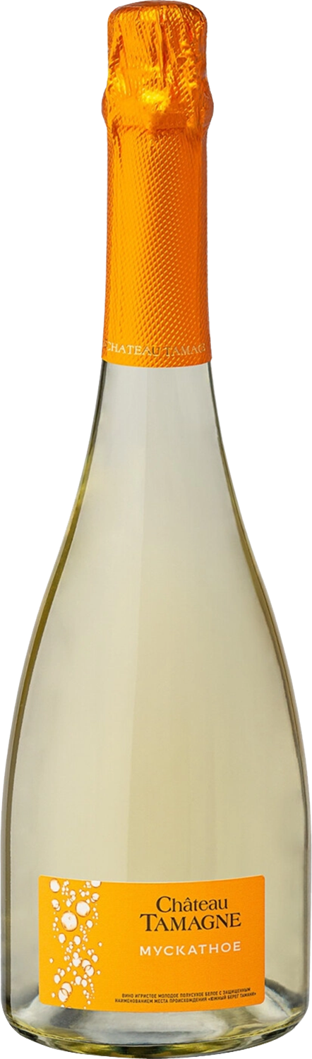Chateau Tamagne Muscatnoe Young Demi-Sec Yuzhnyj Bereg Tamani Kuban-Vino