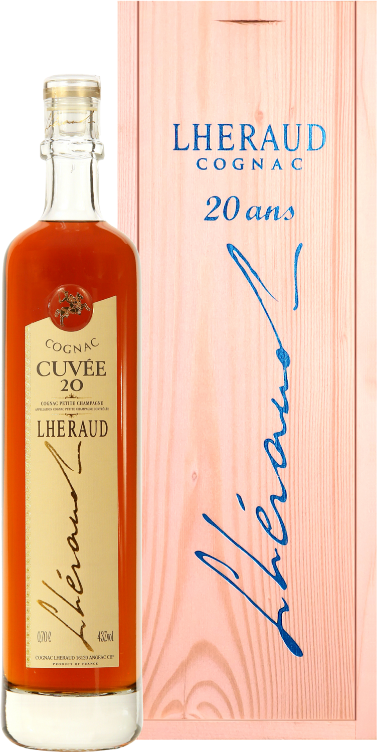 Коньяк Lheraud Cuvee 20 Cognac (gift box) 0.7 л (Леро Кюве 20 Коньяк в  подарочной упаковке), купить в магазине в Москве - цена, отзывы