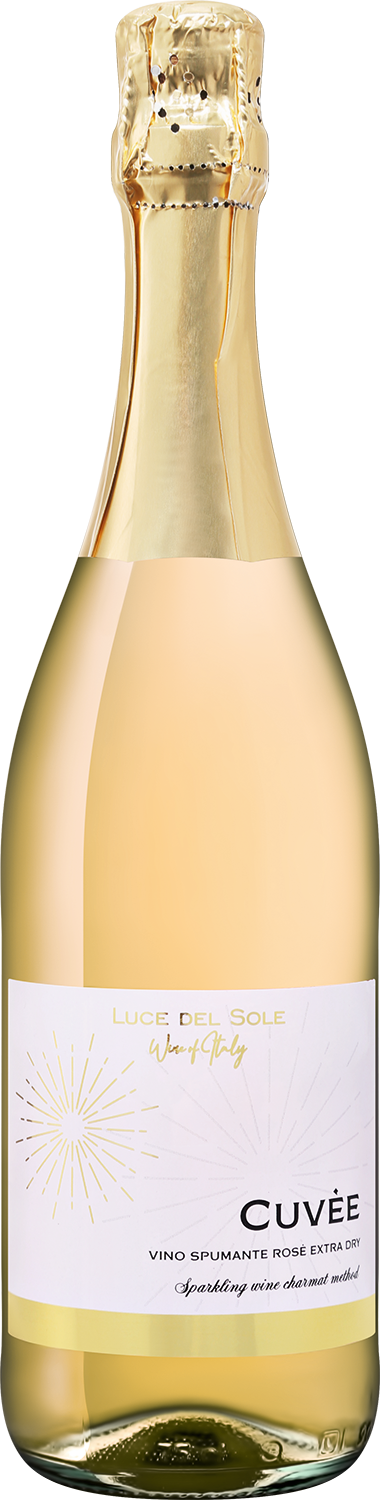 Луче дель Соле Кюве Спуманте Розе Экстра Драй Кантине Казабелла 2021 0.75&nbsp;л