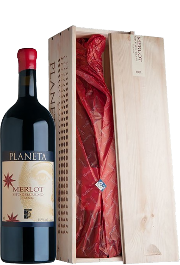 Sito dell'Ulmo Merlot Menfi DOC Planeta (gift box)