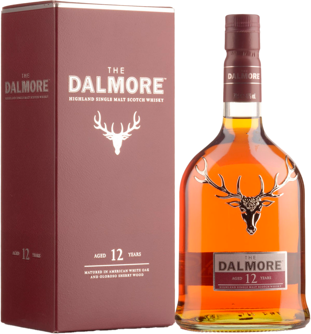 The Dalmore 12 years Highland Single Malt Scotch Whisky (gift box)