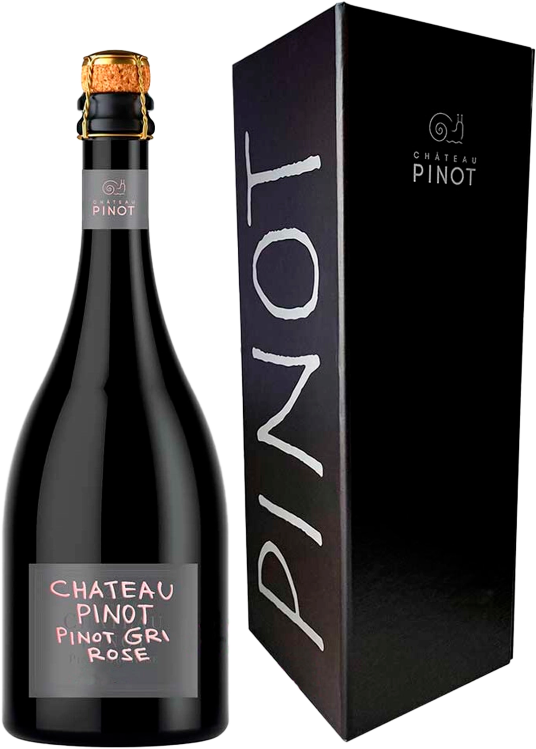 Pinot Gri Rose Extra Brut Kuban. Novorossiysk Chateau Pinot (gift box)