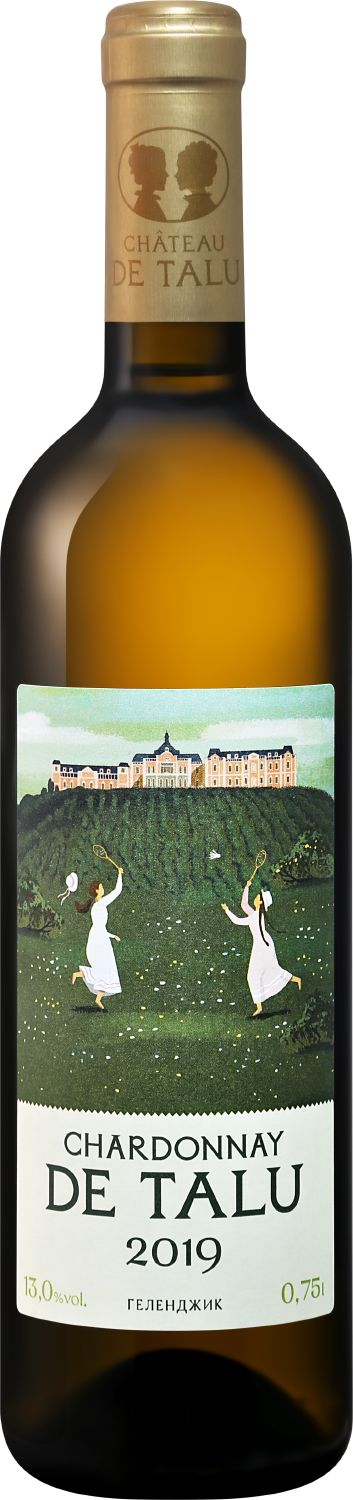 Chardonnay de Talu Kuban’ Chateau de Talu вино chateau de talu круча белое сухое россия 0 75 л